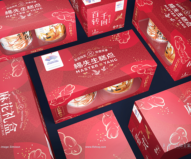 包裝設計 ' 楊先生麻花（非遺傳承）